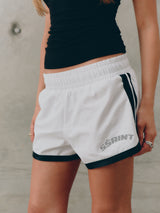 REFLECTIVE V SHORTS - WHITE