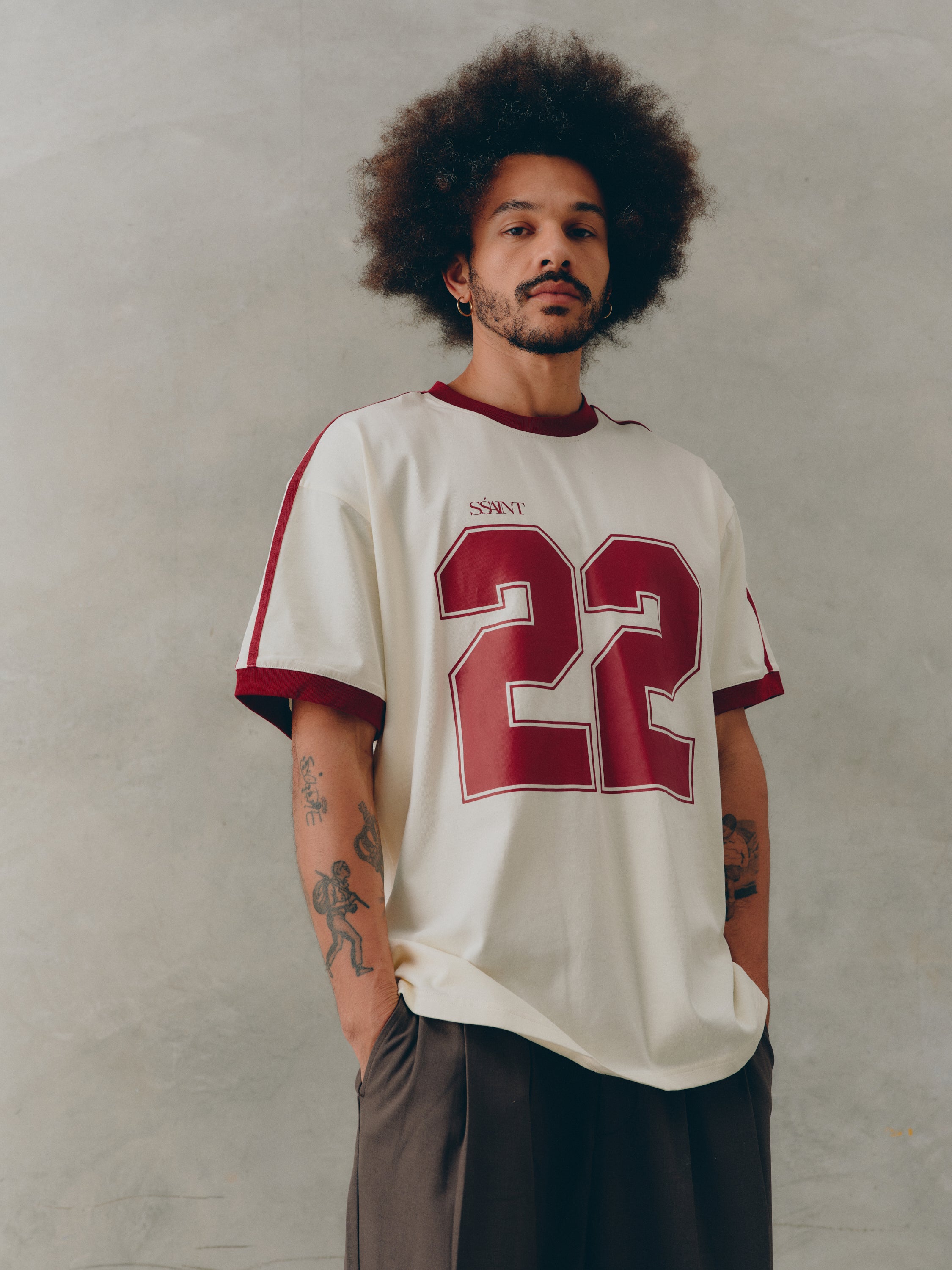 TWENTY TWO TEE - CHERRY