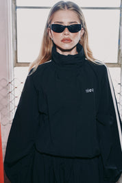 FIGHT NIGHT ZIP WINDBREAKER  - BLACK