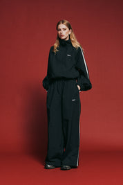 FIGHT NIGHT WINDBREAKER PANT - BLACK