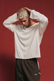 THE VICTORY LONG SLEEVE - CREAM