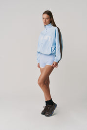 THE GROUNDS TRACK JACKET - BABY BLUE