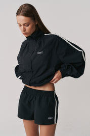 WINDBREAKER SHORT - BLACK