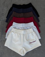 SŚAINT SPORT TRACK SHORTS - BUTTER