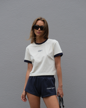 SŚAINT SPORT TRACK SHORTS - NAVY