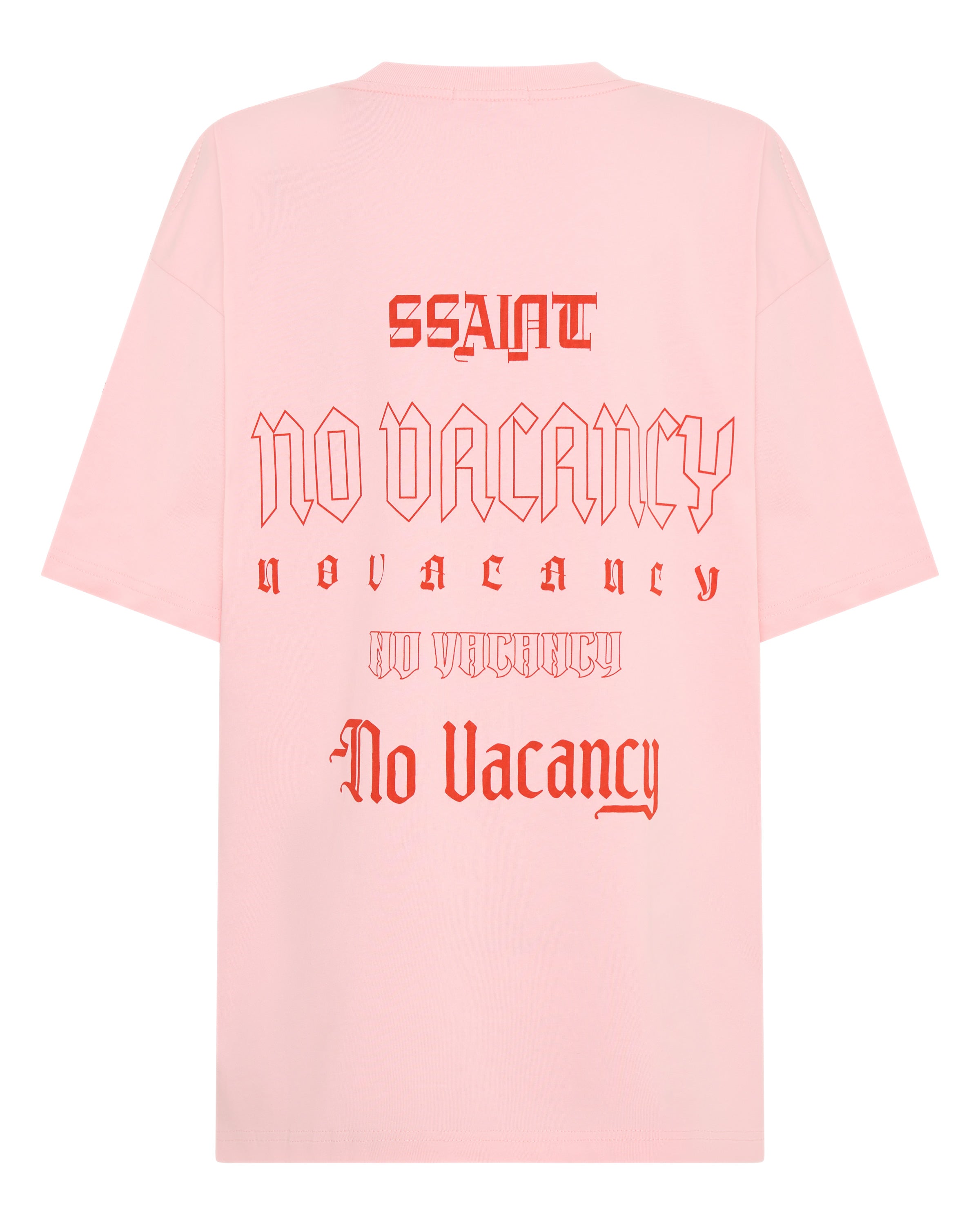 NO VACANCY TEE - PINK