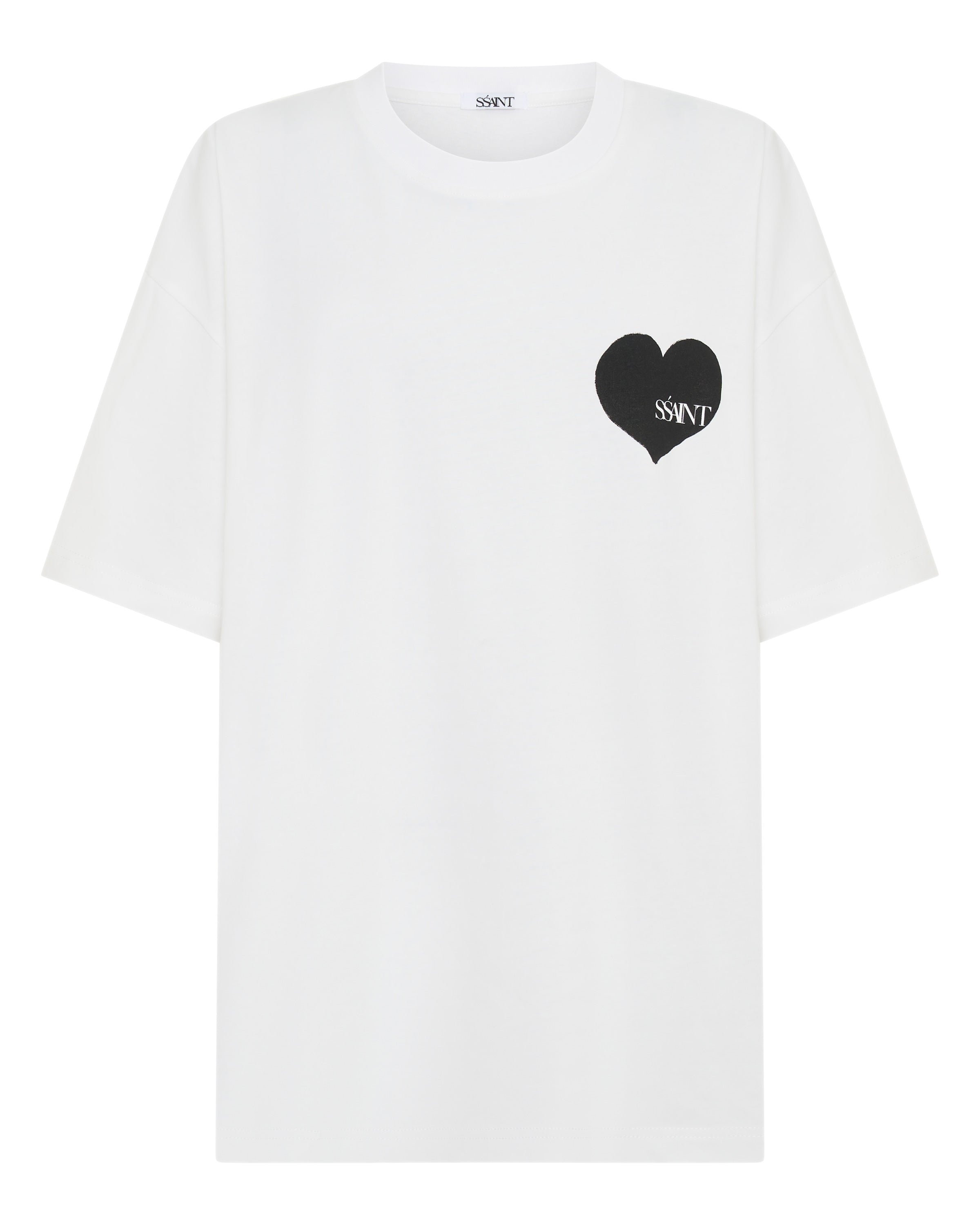 SŚAINT HEART TEE - BLACK