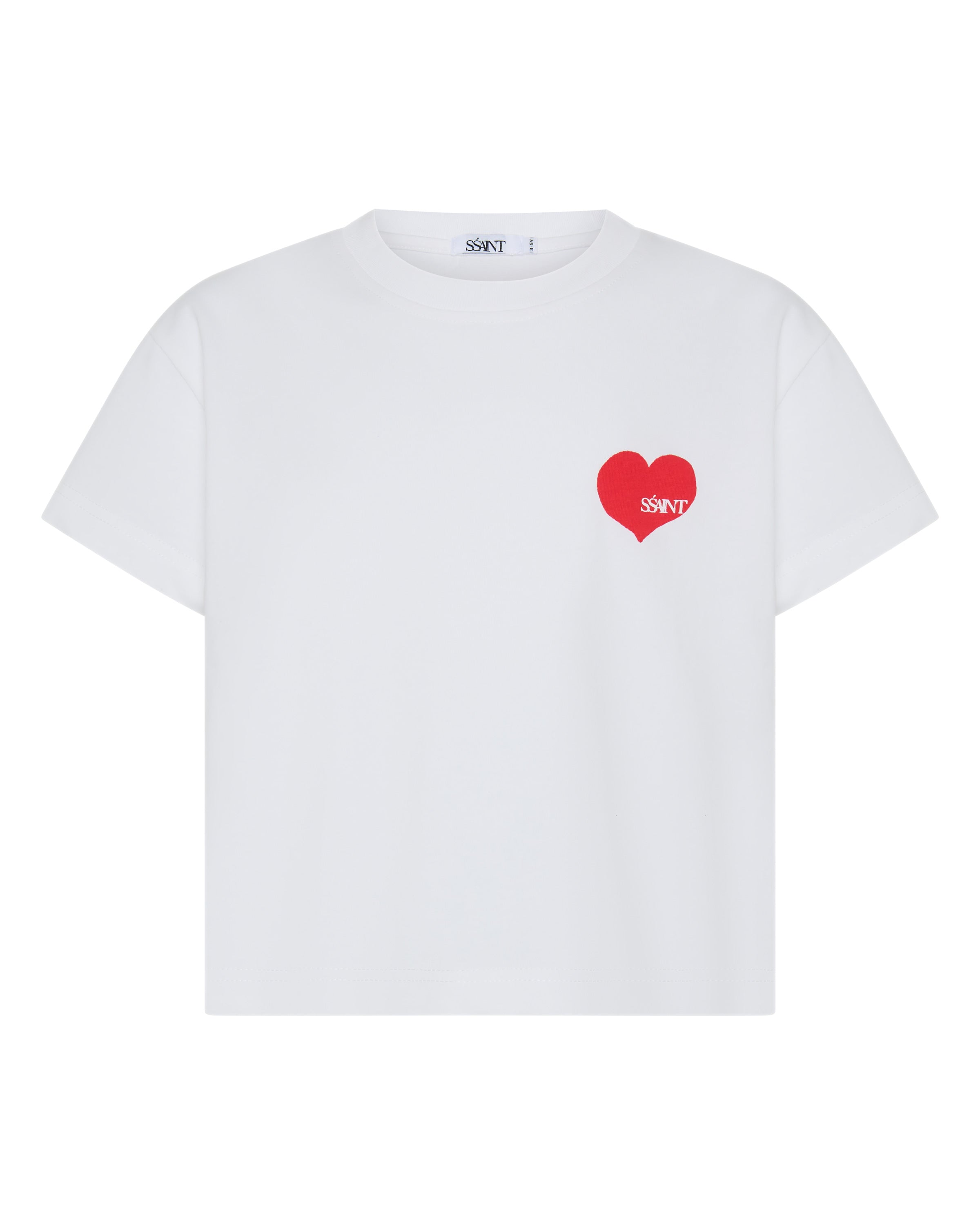 SŚAINT HEART TEE RED- MATCH YOUR MINI BUNDLE