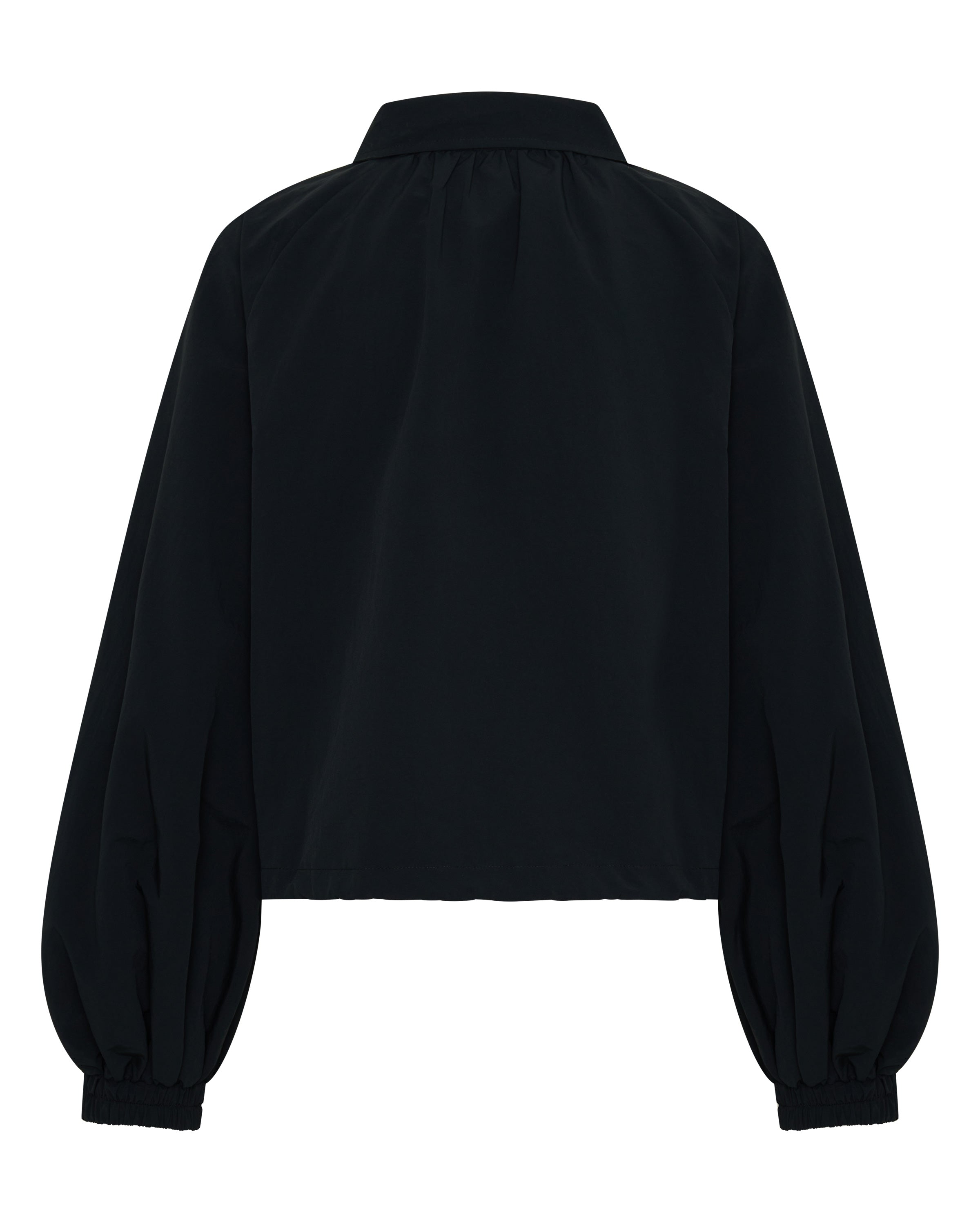 FIGHT NIGHT ZIP WINDBREAKER  - BLACK