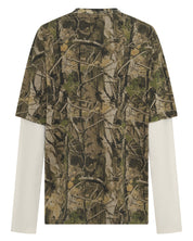 ROUND ONE LAYERED TEE - VINTAGE CAMO