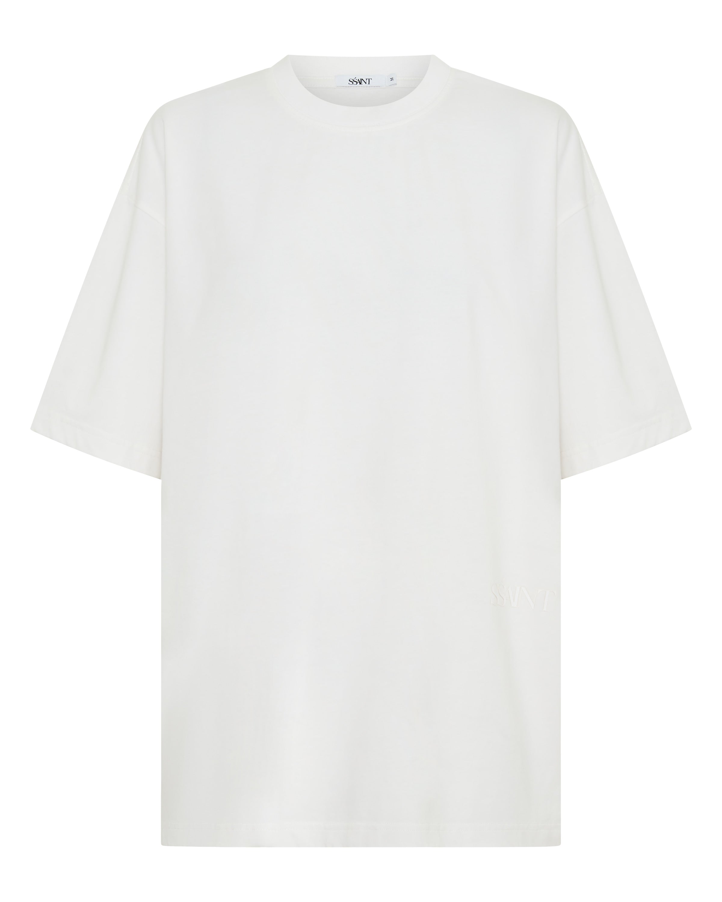 THE LEGACY TEE - WASHED WHITE // TONAL LOGO