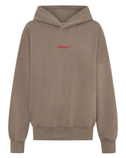 THE RIVAL HOODIE  - ACID WASH BEIGE