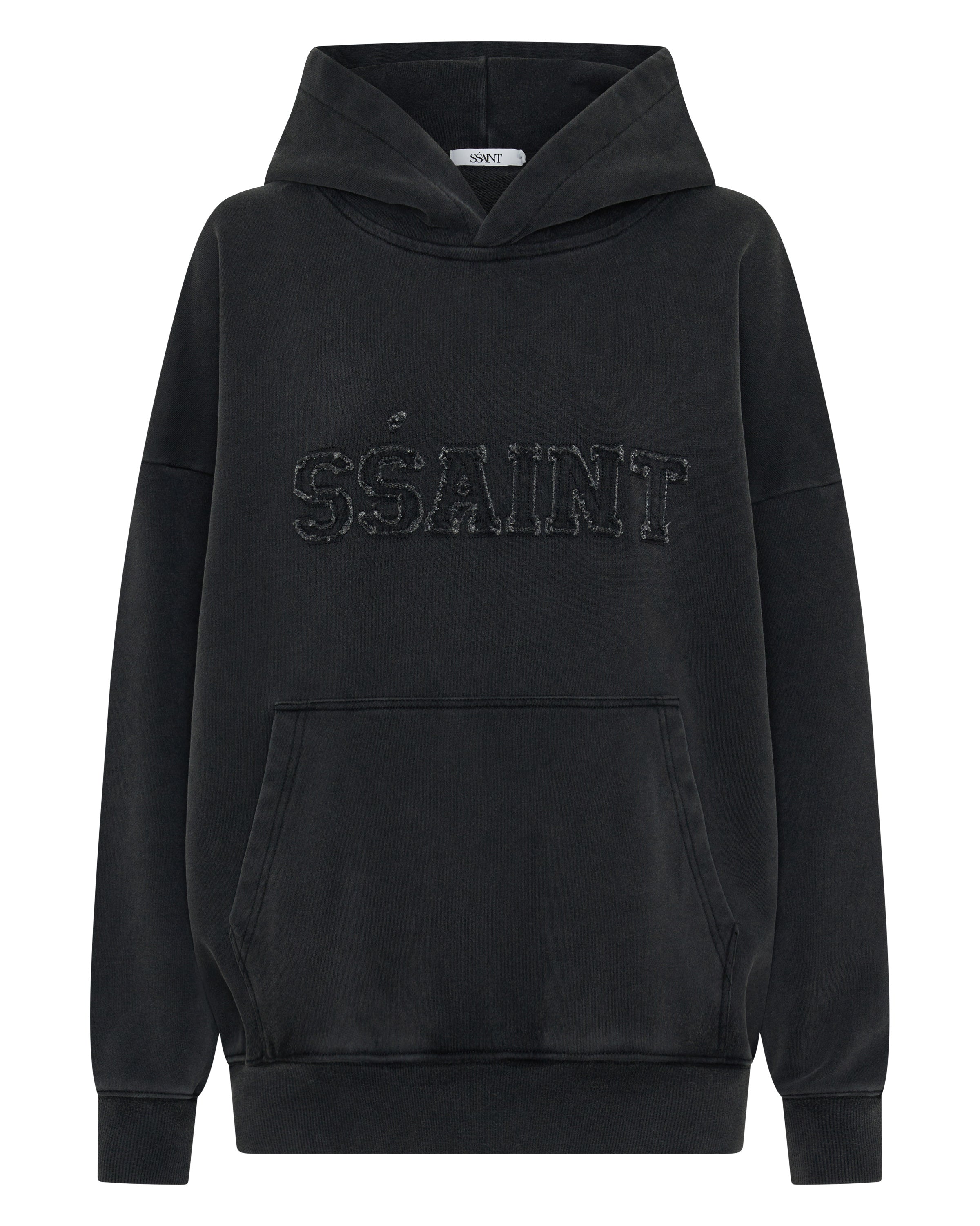 CHAMPION HOODIE - ACID WASH CHARCOAL