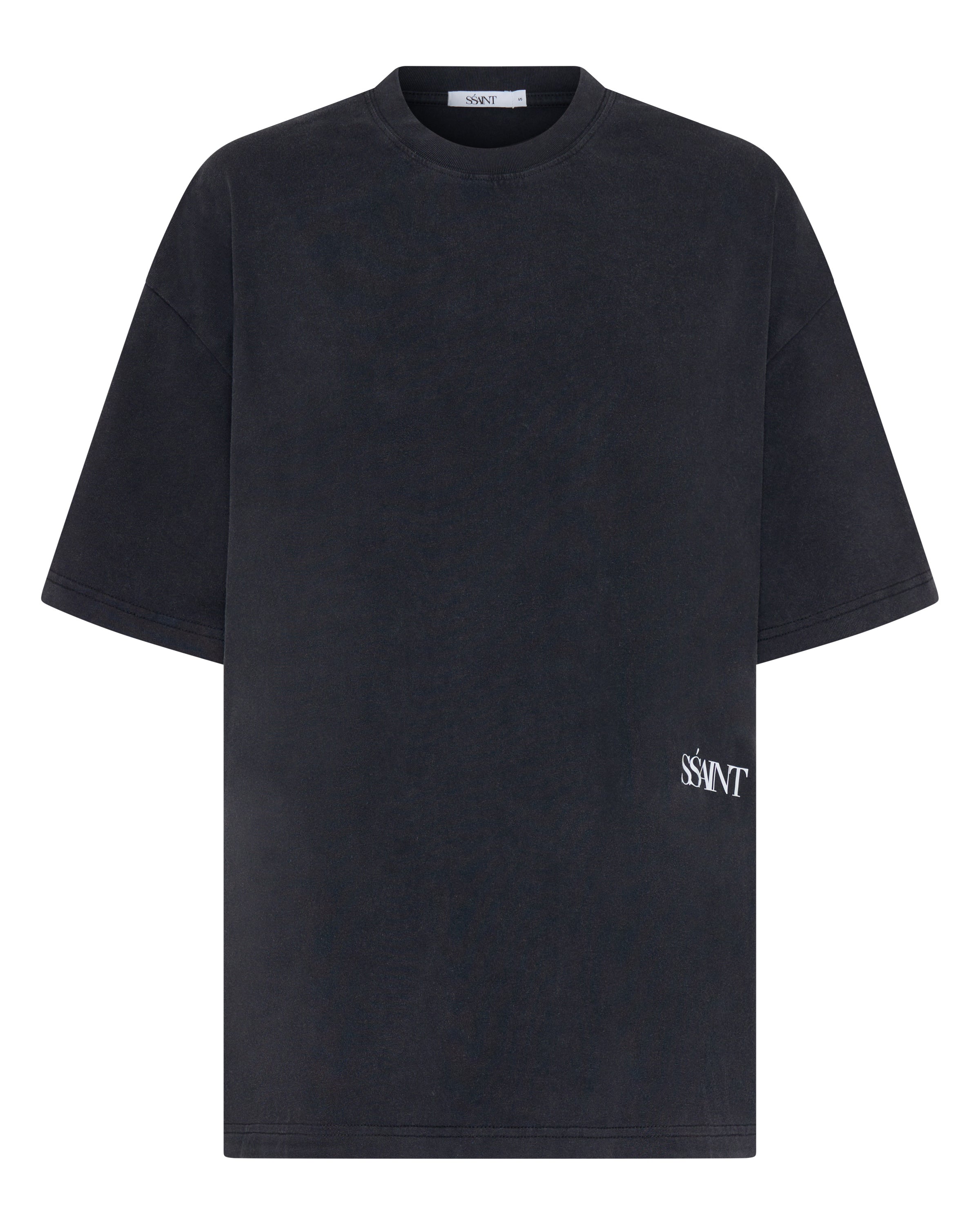 THE LEGACY TEE - WASHED BLACK // WHITE LOGO