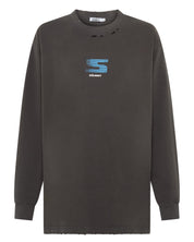 REBEL LONG SLEEVE - GREY & BLUE