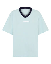 REFLECTIVE V NECK TEE - MINT