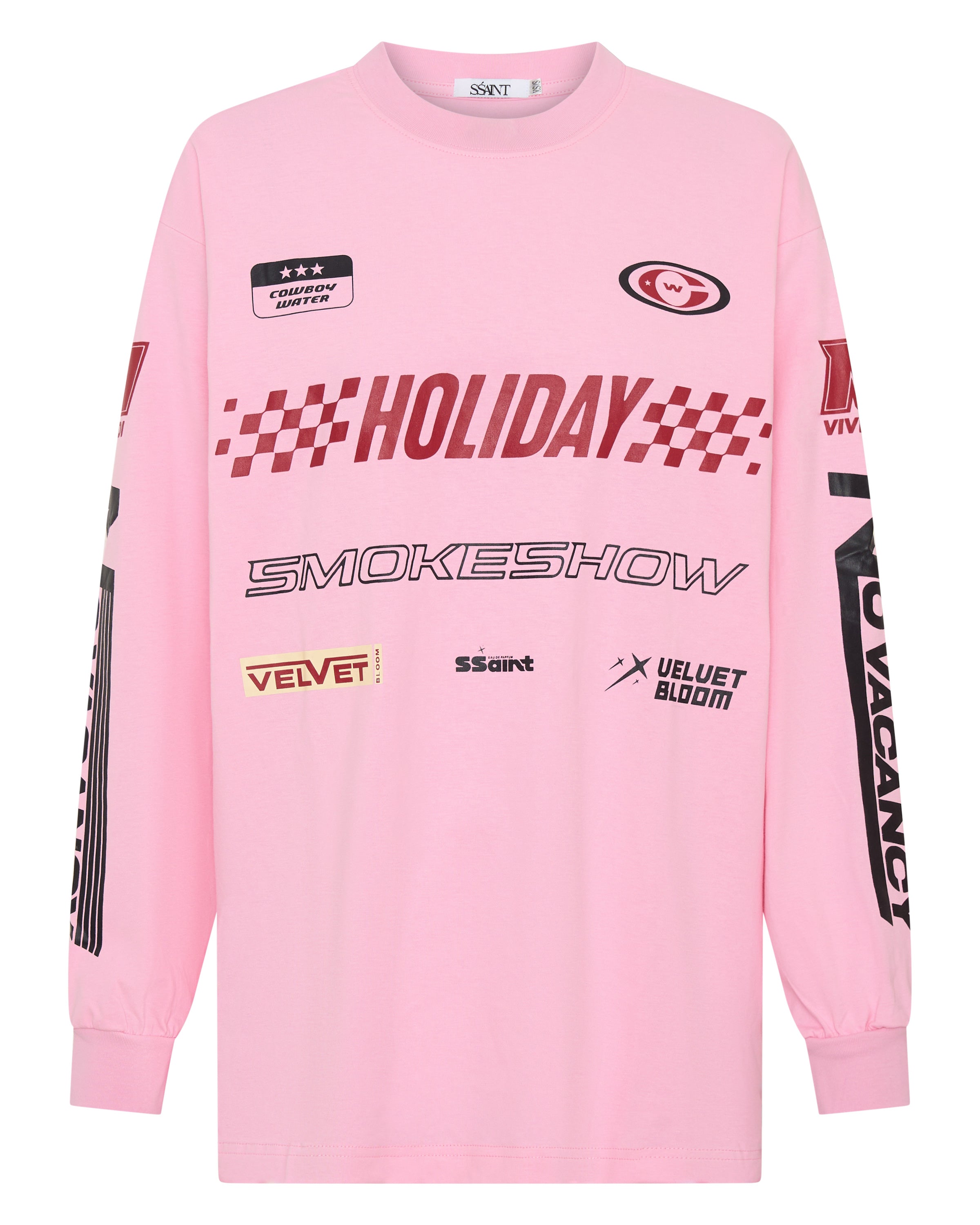 KIDS SIGNATURE MOTO TEE - PINK