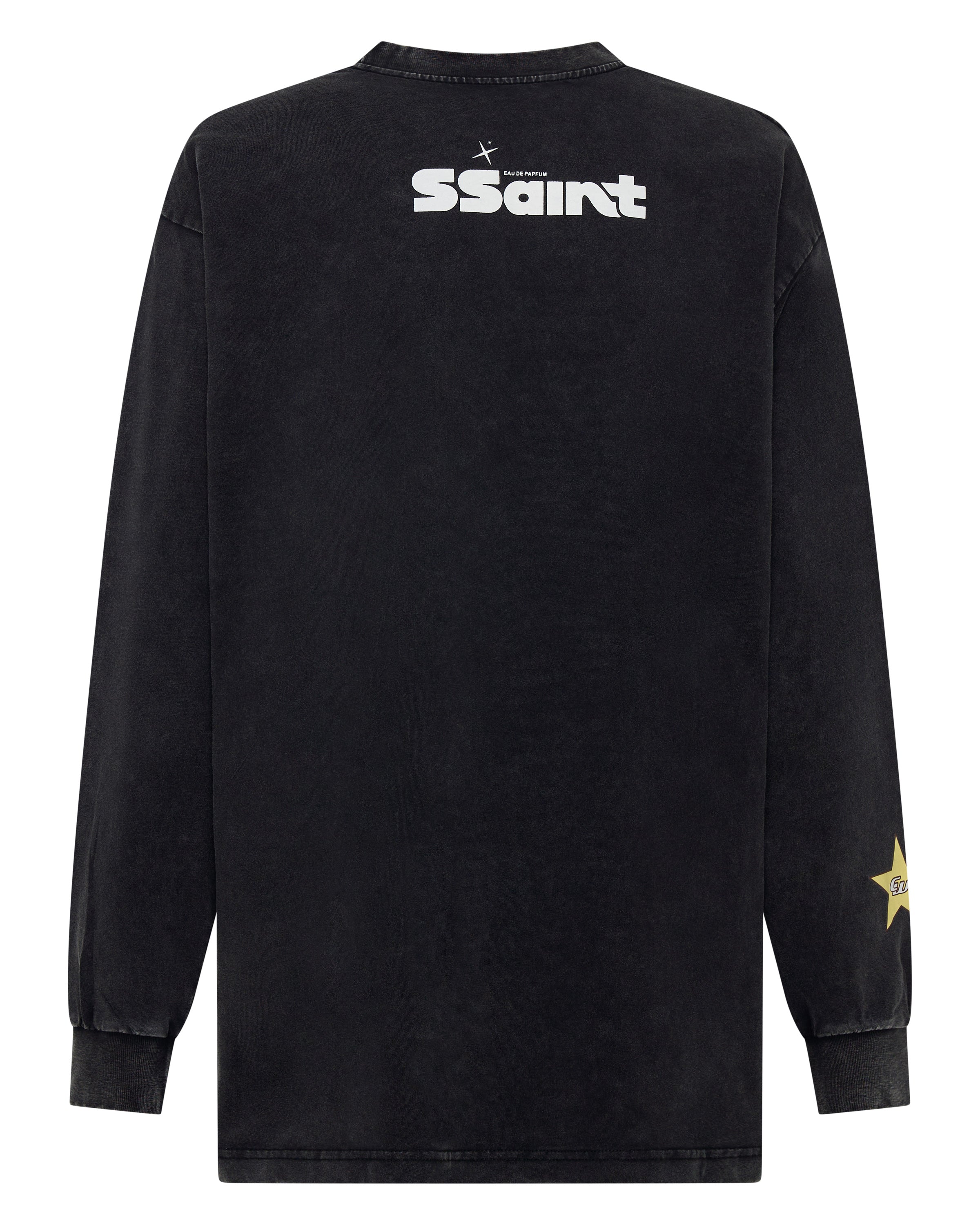 SIGNATURE MOTO TEE - BLACK ACID WASH