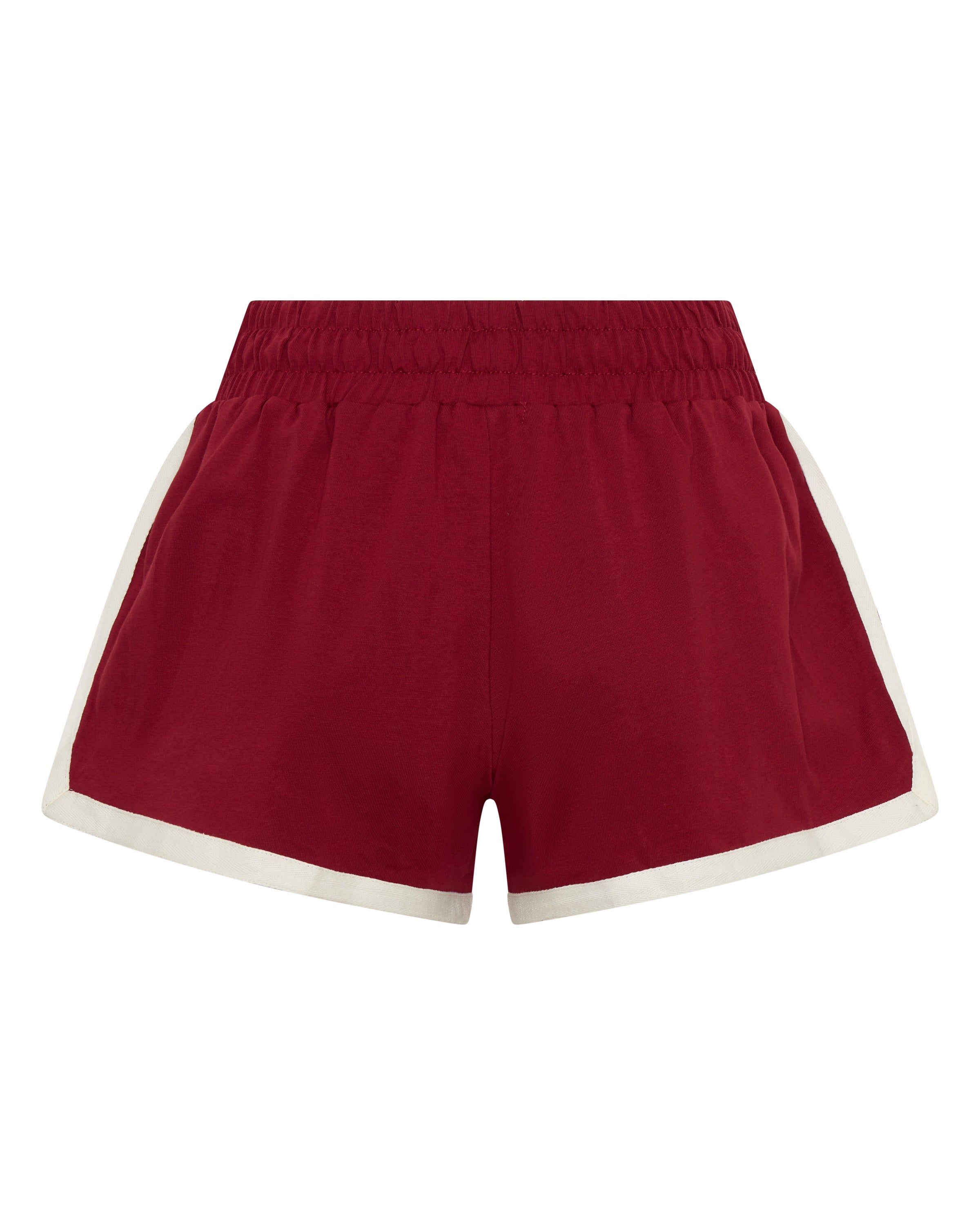 REFLECTIVE V SHORTS - CHERRY