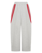 SŚAINT BARREL PANT - GREY & RED