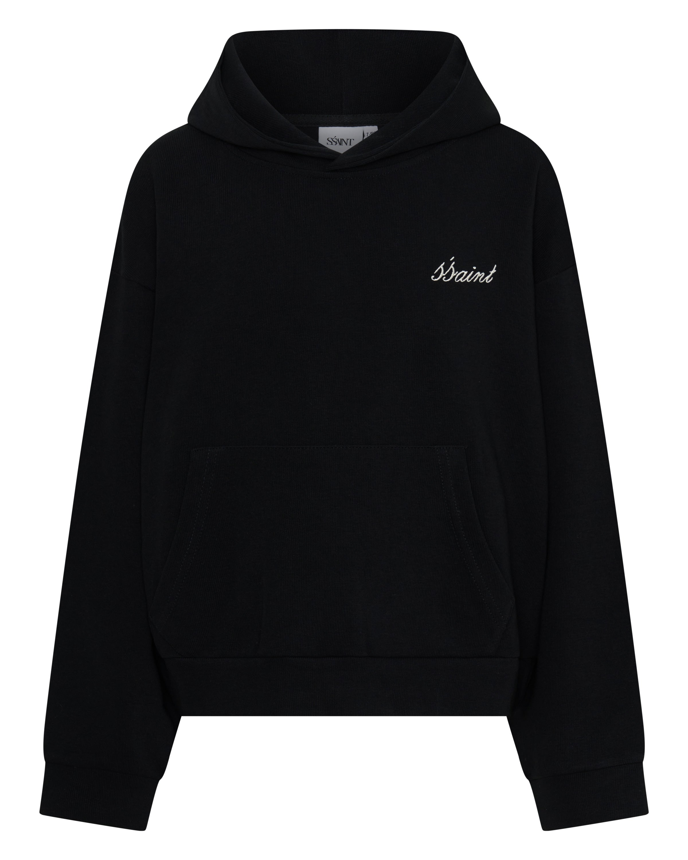 KIDS LOGO HOODIE - BLACK & BUTTER