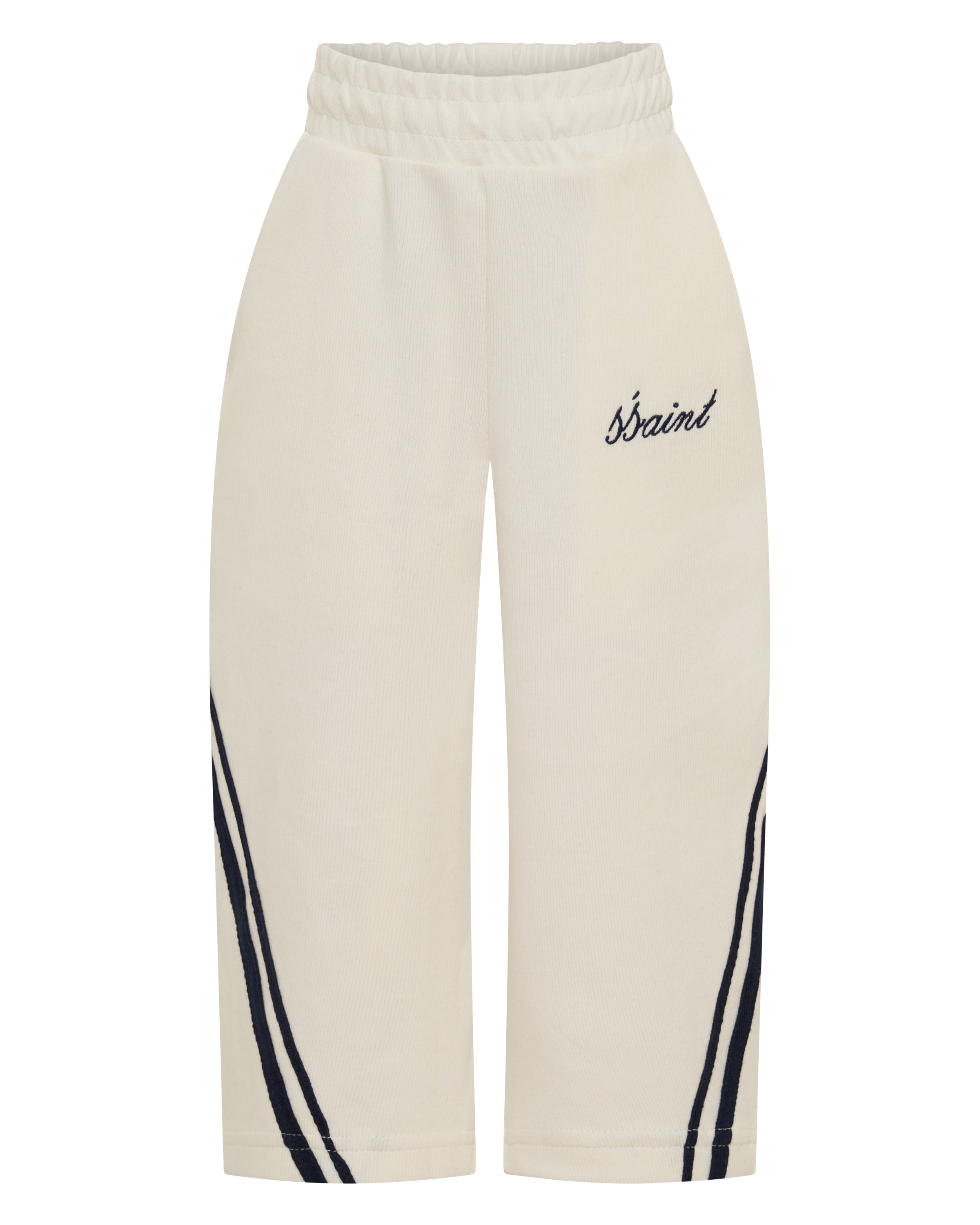 KIDS BARREL PANTS - BUTTER & NAVY