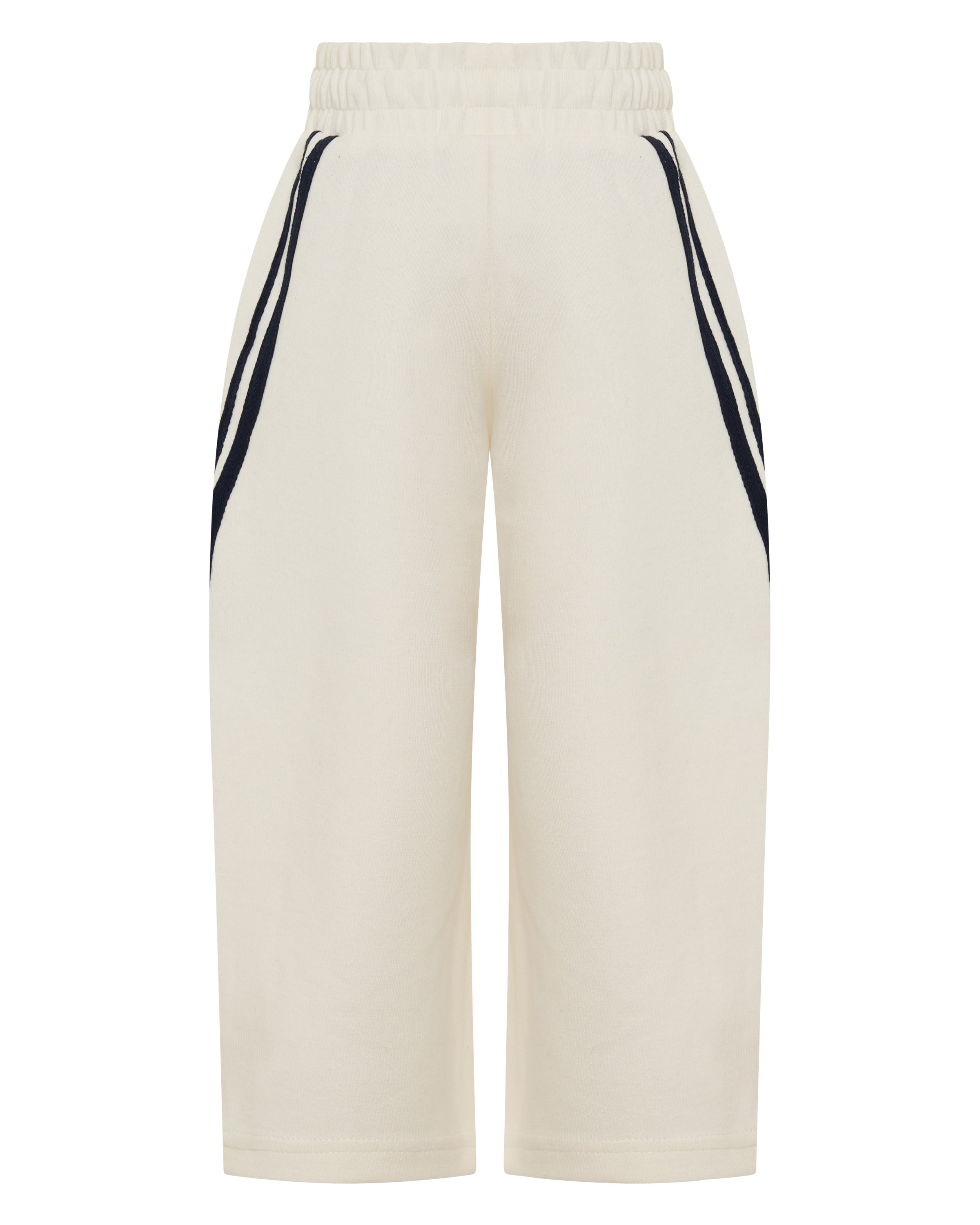 KIDS BARREL PANTS - BUTTER & NAVY