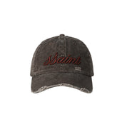SCRIPT LOGO CAP - ESPRESSO