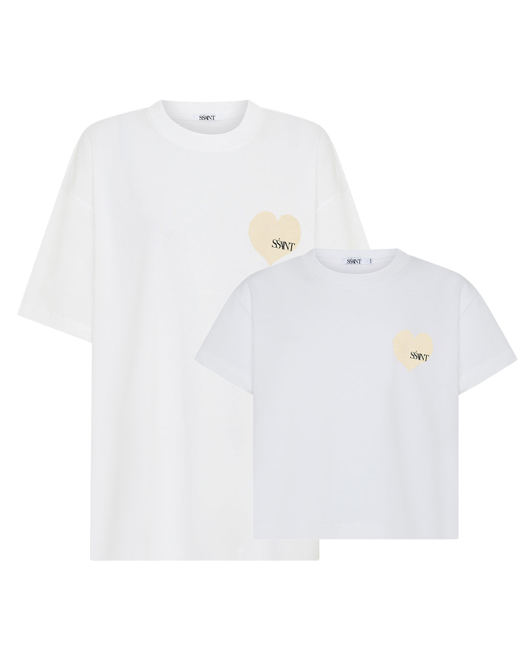 SŚAINT HEART TEE CREAM - MATCH YOUR MINI BUNDLE