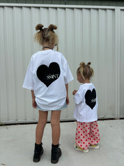 BLACK HEART TEE KIDS