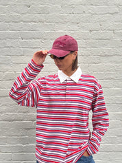 SŚAINT LOGO CAP - CHERRY