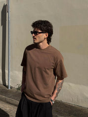 THE LEGACY TEE - VINTAGE BROWN // TONAL LOGO