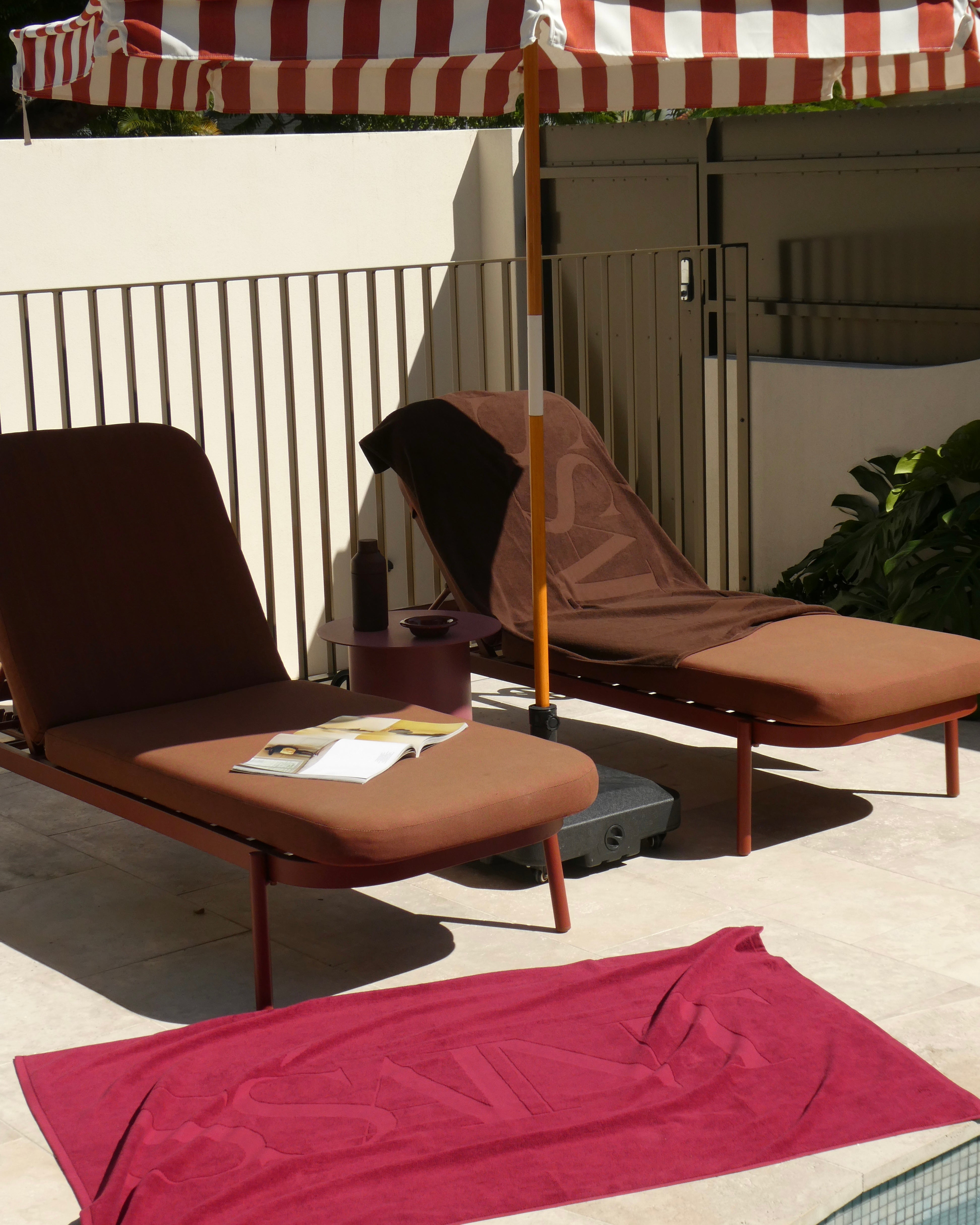SŚAINT CHERRY TERRY TOWEL