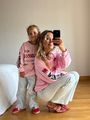 SIGNATURE MOTO TEE - PINK